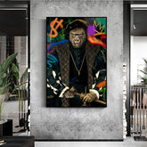 Toile - Gangsta Kong